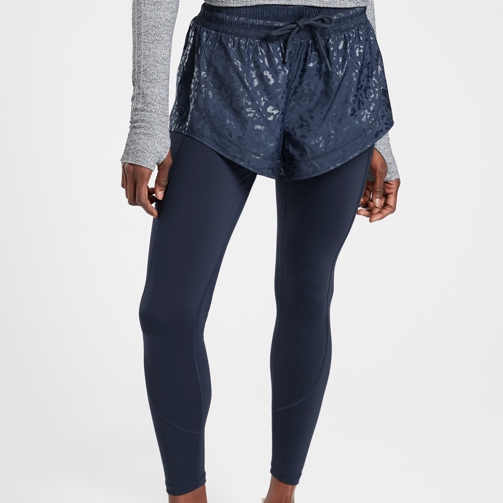 Athleta  leggings 2 in 1 tight